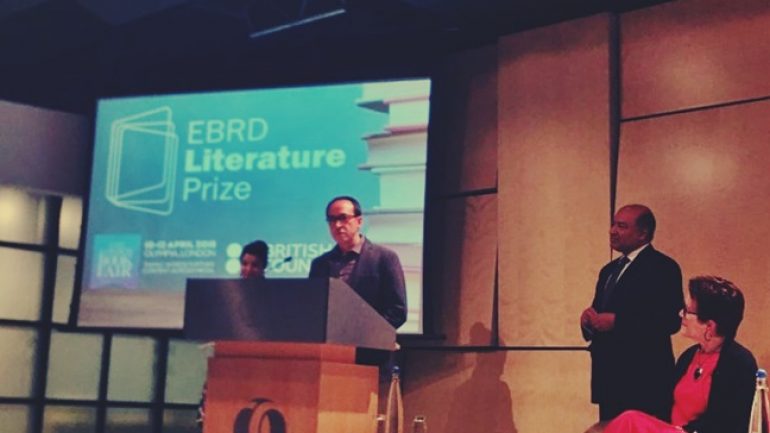 EBRD Edebiyat Ödülü’nü Burhan Sönmez kazandı