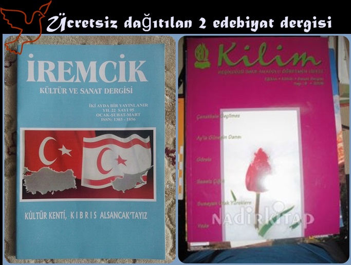 Ücretsiz Dağıtılan İki Edebiyat Dergisi