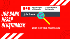 Kanada – Job Bank Hesabı Oluşturmak