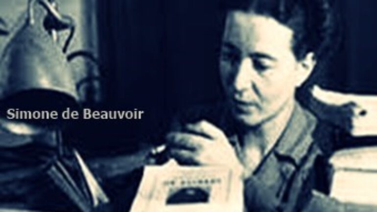 Felsefede Varoluşçuluk temalarına edebi uyarlama | Simone de Beauvoir