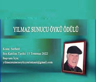 YILMAZ SUNUCU ÖYKÜ ÖDÜLÜ