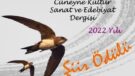 Cüneyne Kültür Sanat Edebiyat Dergisi 2022 Cüneyne Dergisi Şiir Yarışması düzenliyor