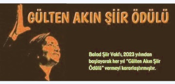 Balad Şiir Vakfı Gülten Akın Şiir Ödülü düzenledi