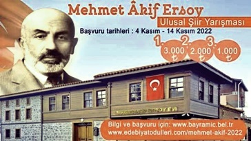 2022. MEHMET ÂKİF ERSOY MESLEKİ VE TEKNİKEĞİTİM OKULLARI ARASI ŞİİR YARIŞMASI