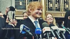 Ünlü Şarkıcı İngiliz Şarkıcı Ed Sheeran Telif Davasını Kazandı
