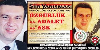 2023 Avukat Özgür Aksoy Şiir Yarışması | Kerim Özbekler (Gazeteci Yazar- Şaiir)