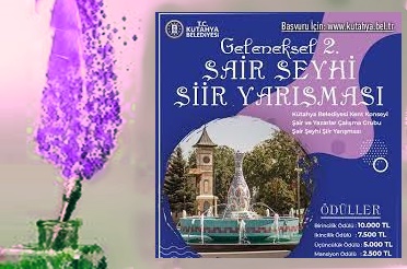 Kütahya Belediyesi 2023 Şair Şeyhi Şiir Yarışması Düzenliyor | Kerim Özbekler (Gazeteci Yazar- Şaiir)