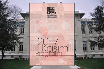 İSTANBUL KADIKÖY BELEDİYESİ TARİH EDEBİYAT SANAT KÜTÜPHANESİ (TESAK) KASIM AYI ETKİNLİK PROGRAMI