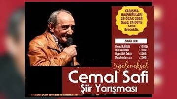 3023, Cemal Safi 5’inci Şiir Yarışması | Kerim Özbekler