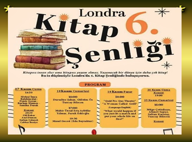 Londra 6. Kitap Şenliği Fıelds Cafe Kitap Evinde