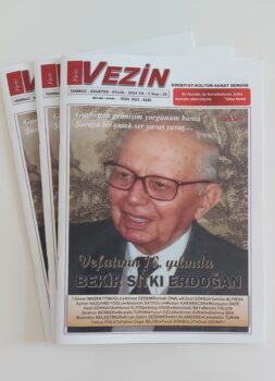 Yeni VEZİN Edebiyat Kültür Sanat Dergisinin 20.Sayısı Yayında / Hikmet Elitaş