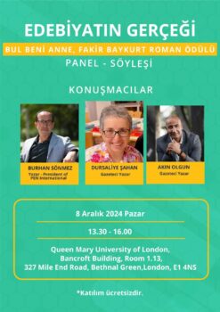 Edebiyat Gerçeği /Panel – Söyleşi